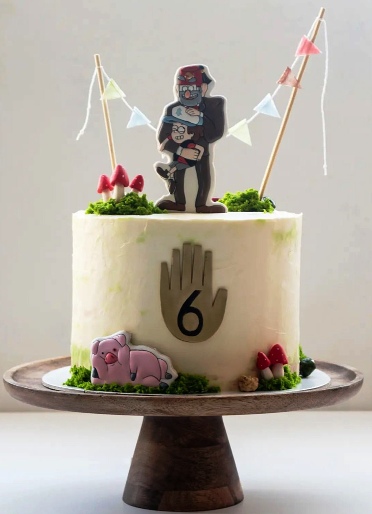Comely Gravityfalls Cake