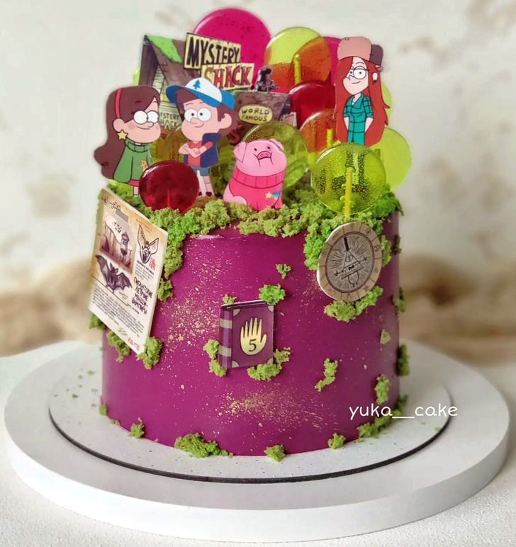 Cute Gravityfalls Cake