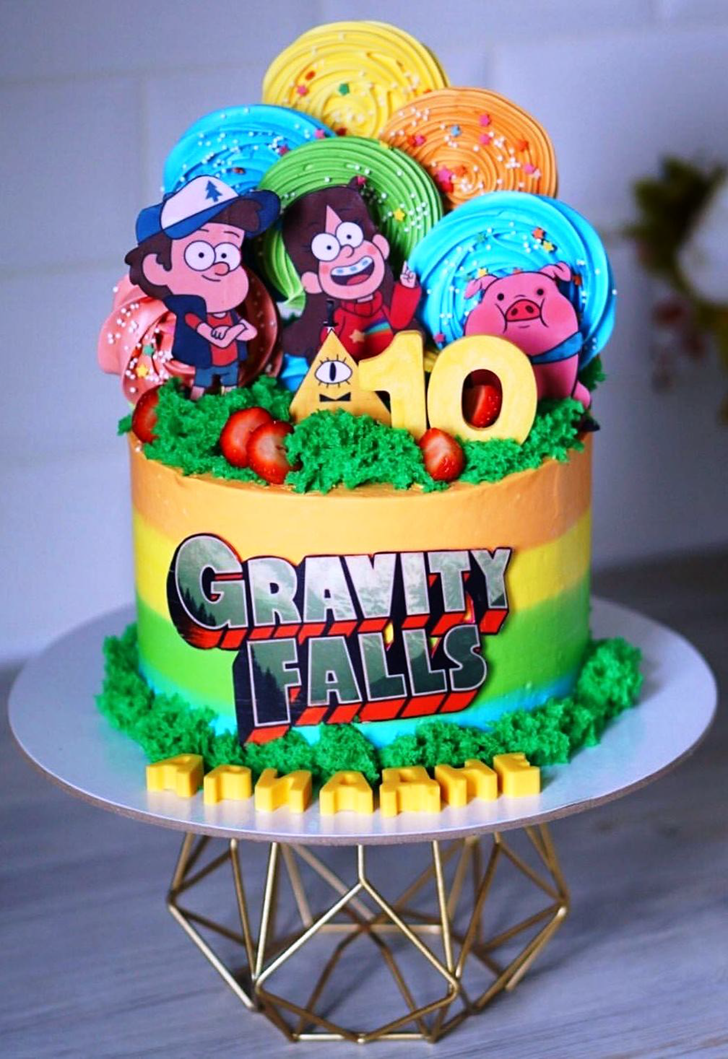 Ideal Gravityfalls Cake