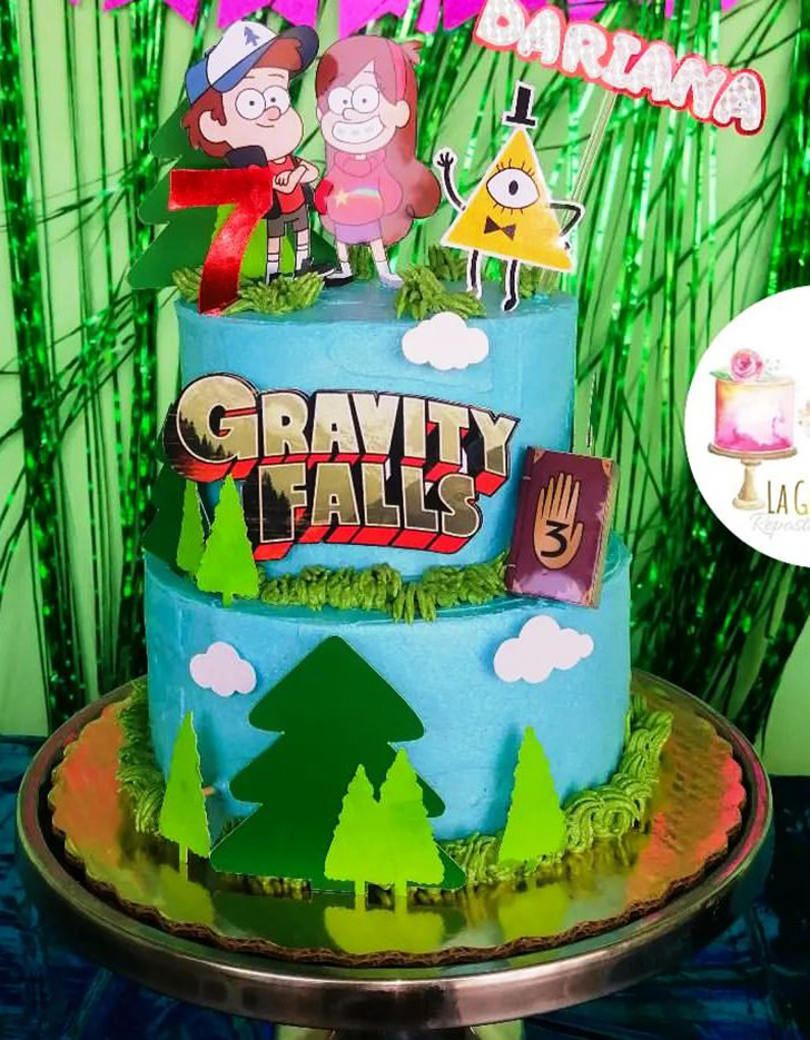 Shapely Gravityfalls Cake
