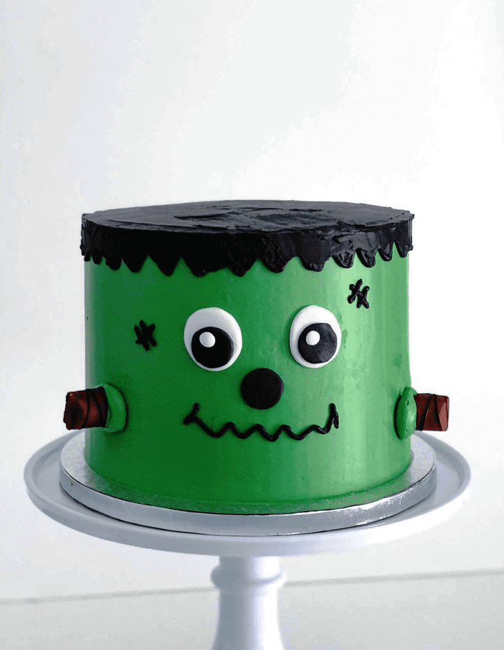 Bewitching Green Monster Cake