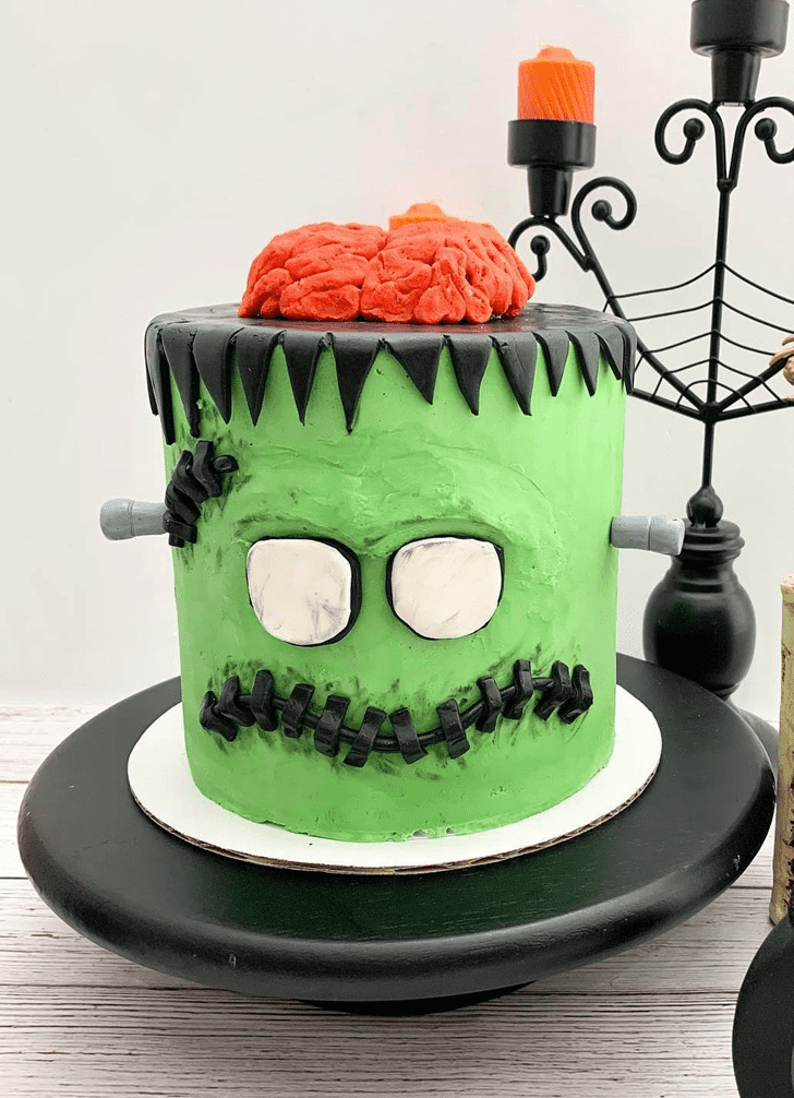 Magnificent Green Monster Cake