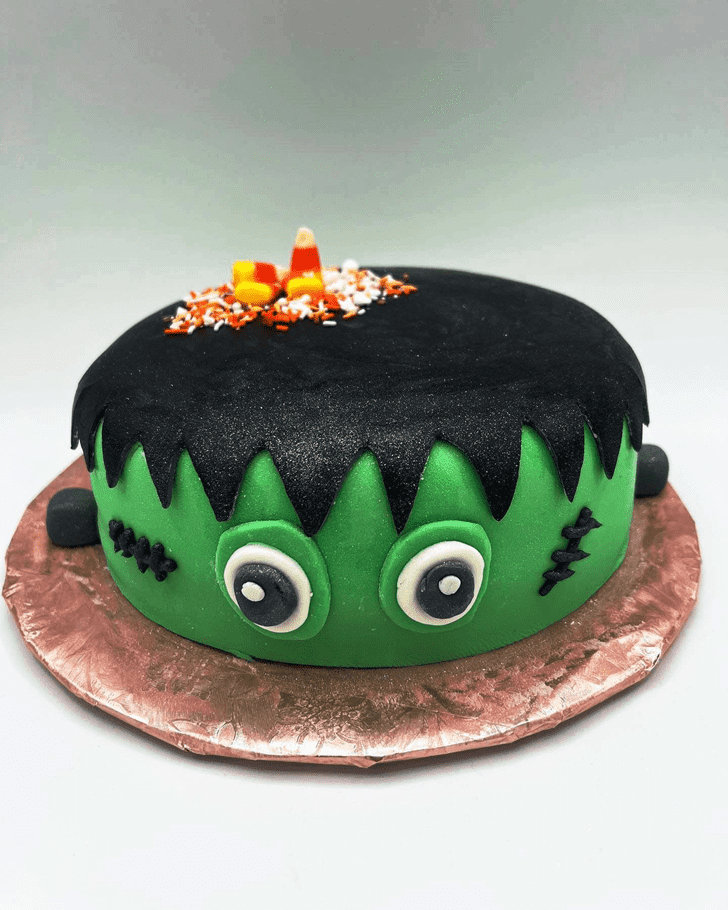 Marvelous Green Monster Cake