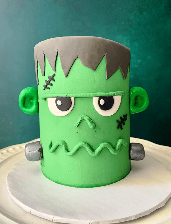 Stunning Green Monster Cake