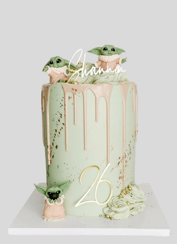 Stunning Grogu Cake