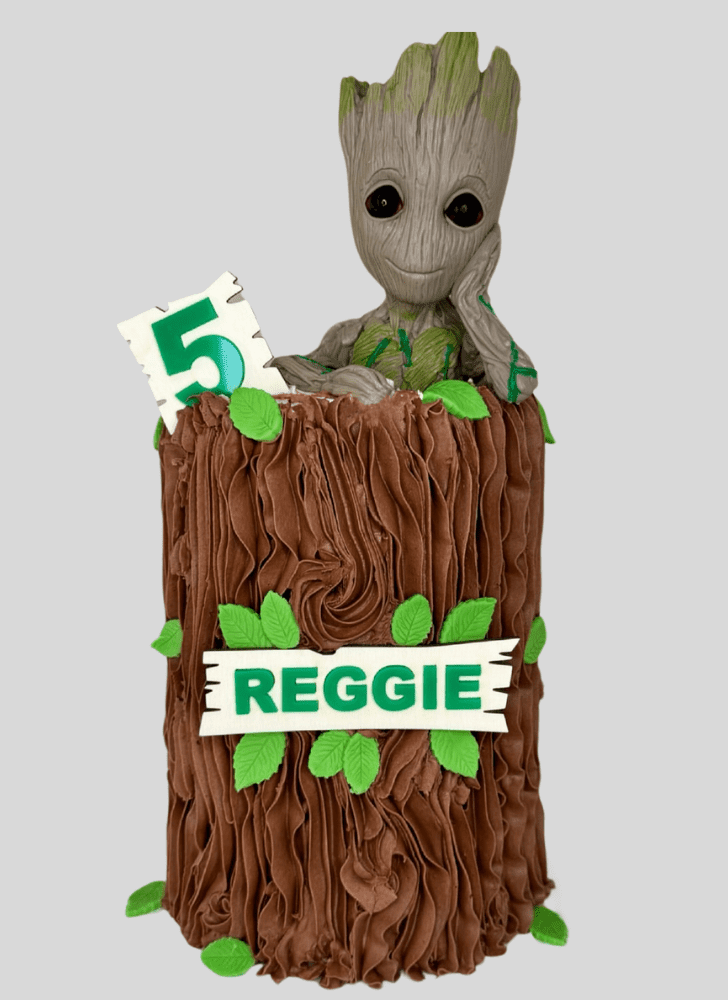 Angelic Groot Cake