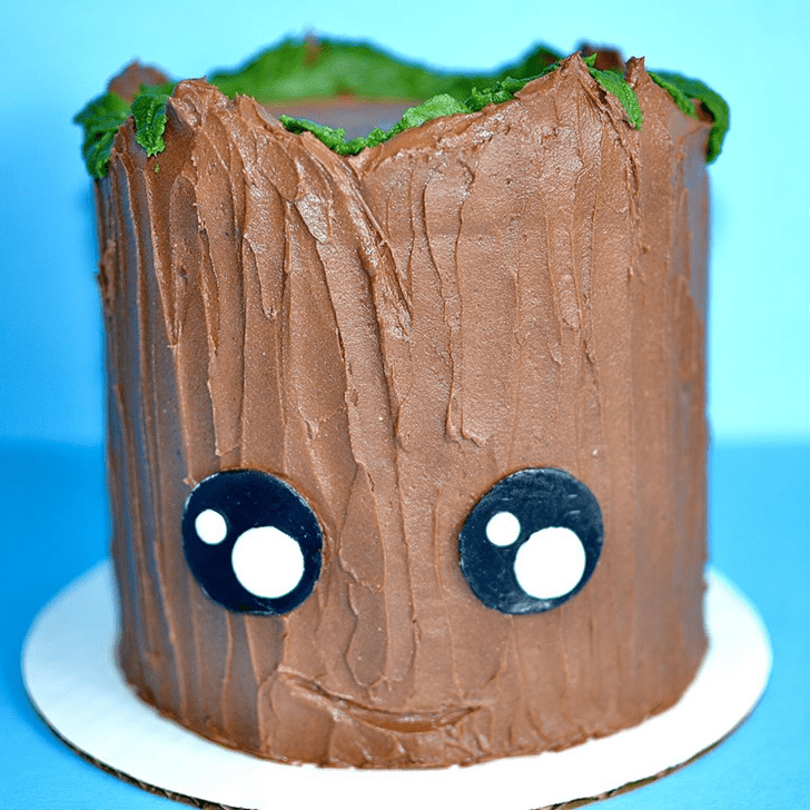 Cute Groot Cake