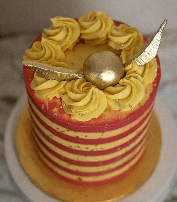 Beauteous Gryffindor Cake
