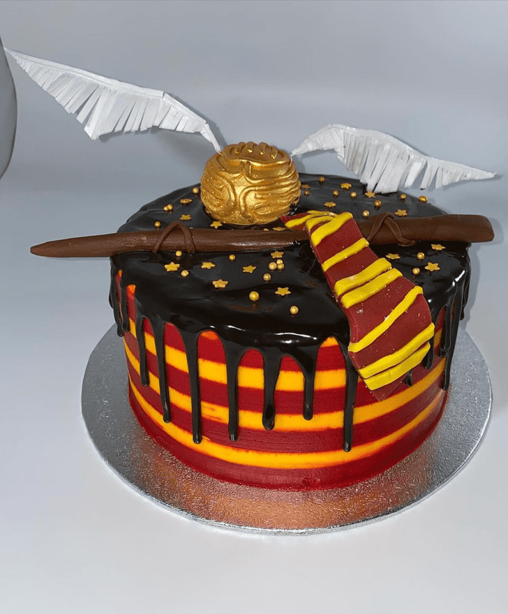 Dazzling Gryffindor Cake