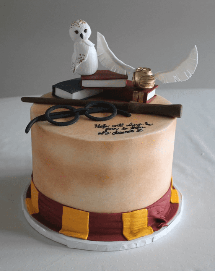 Gorgeous Gryffindor Cake