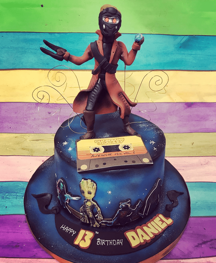 Alluring Guardians of the Galaxy Cake