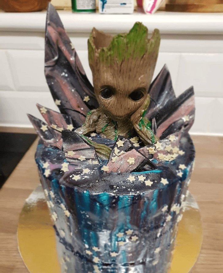 Bewitching Guardians of the Galaxy Cake