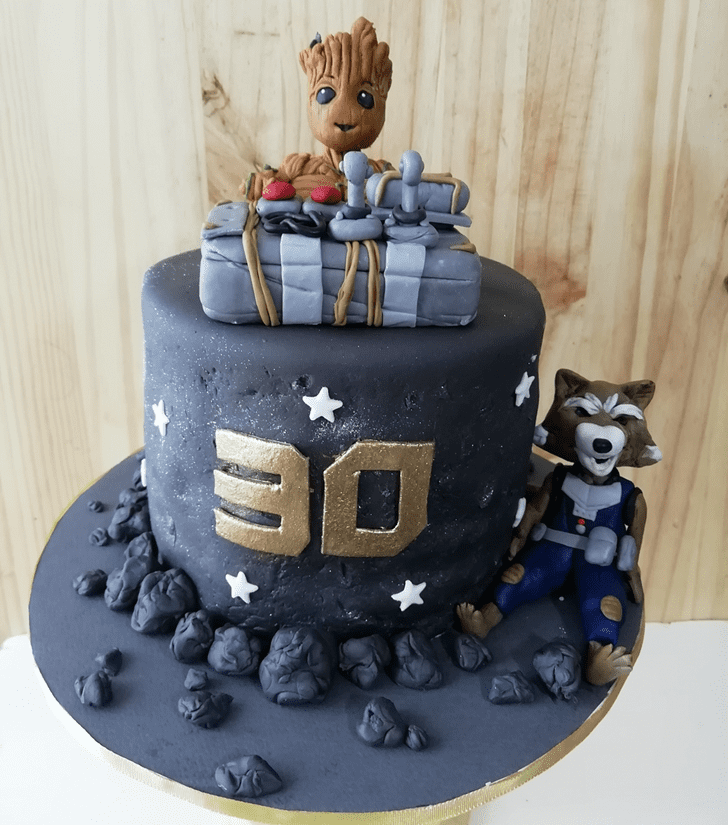 Enthralling Guardians of the Galaxy Cake