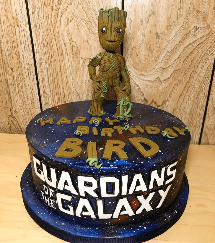 Enticing Guardians of the Galaxy Cake