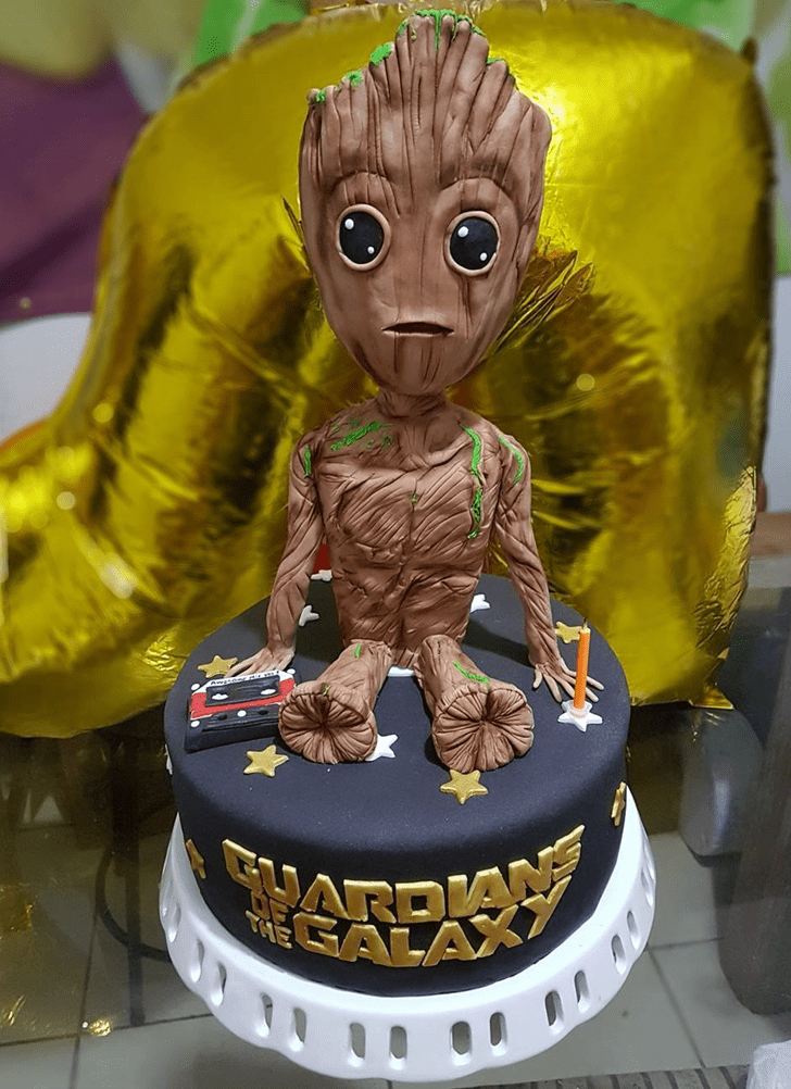 Excellent Guardians of the Galaxy Cake