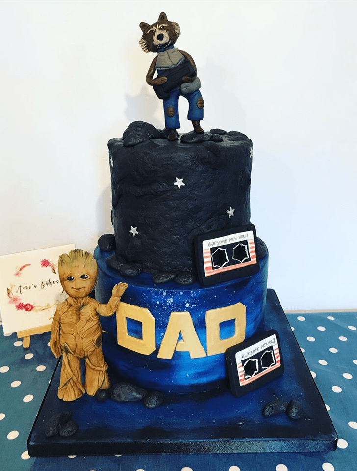 Exquisite Guardians of the Galaxy Cake