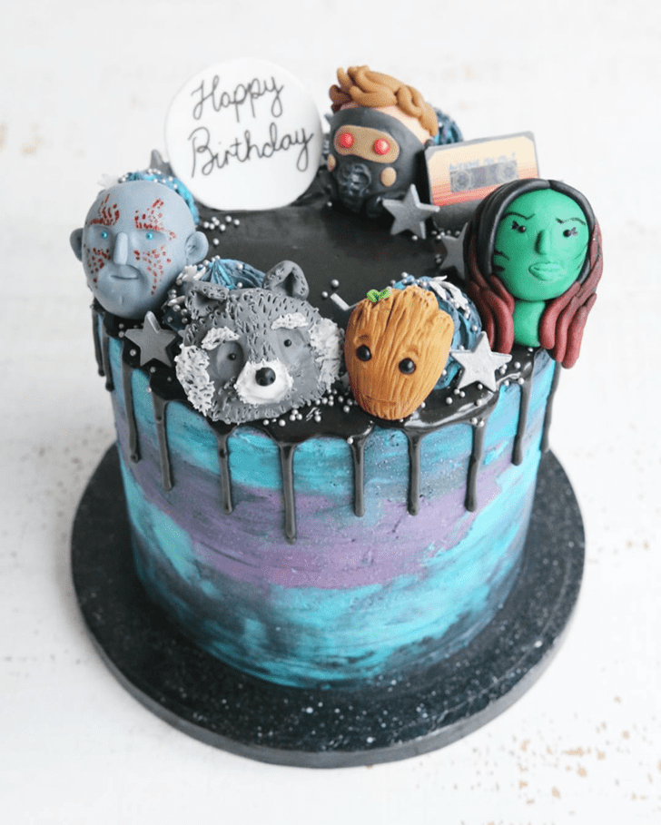 Fair Guardians of the Galaxy Cake