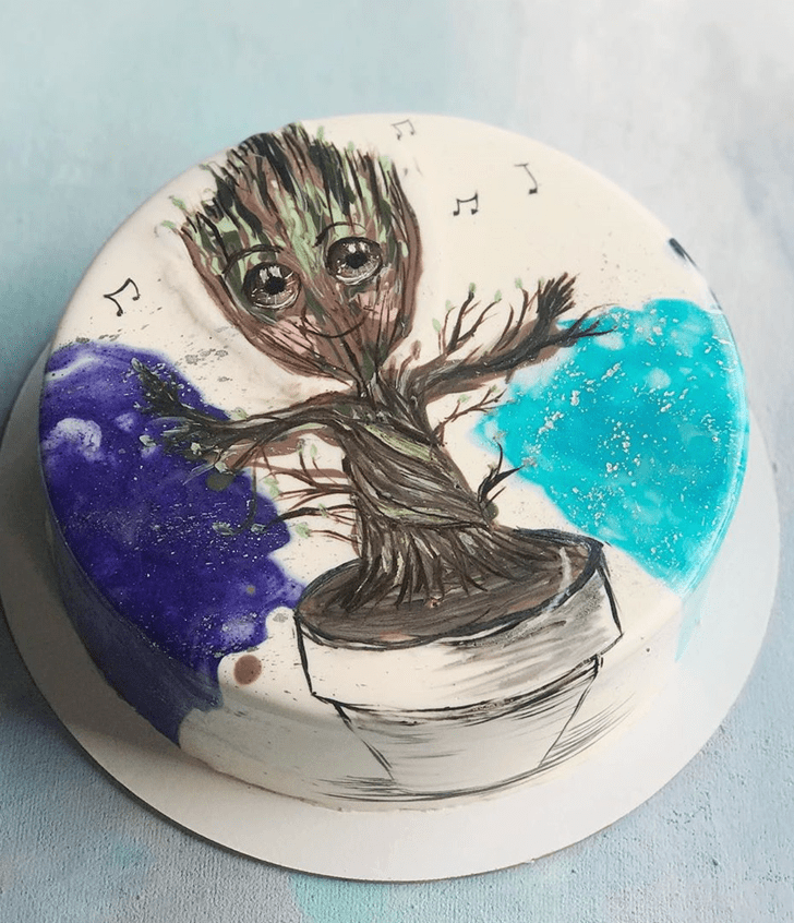 Fascinating Guardians of the Galaxy Cake