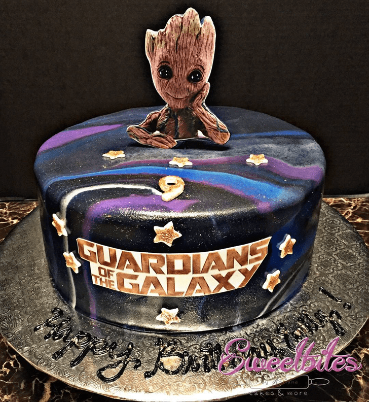 Refined Guardians of the Galaxy Cake