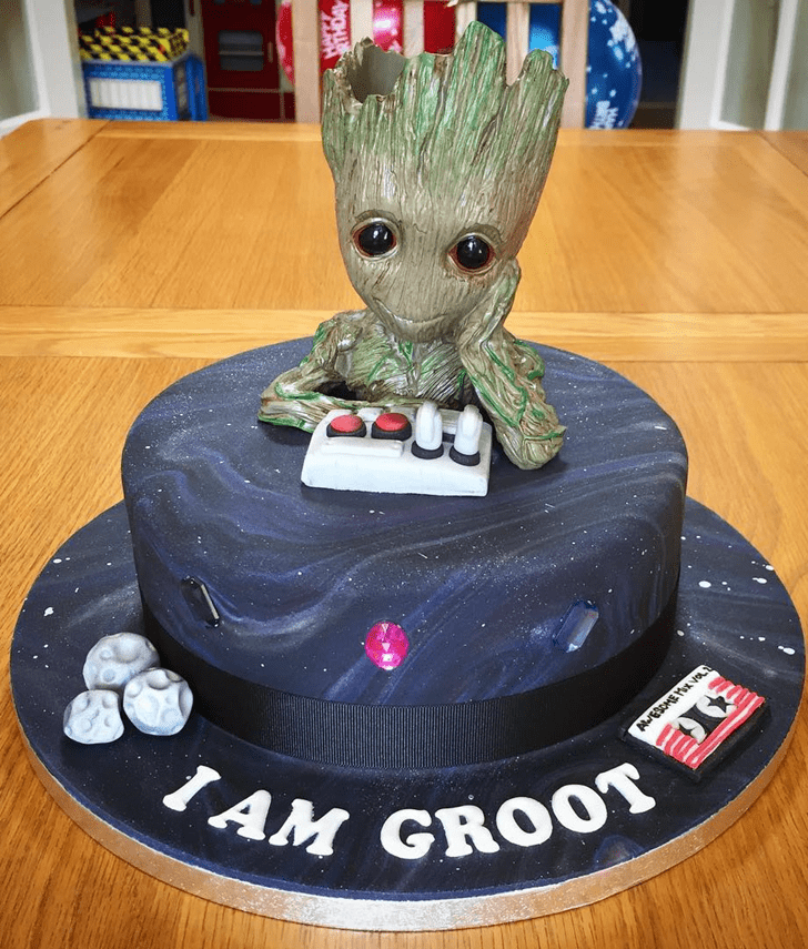 Superb Guardians of the Galaxy Cake