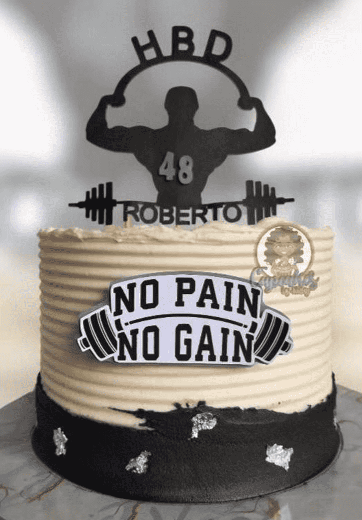 Alluring Gym Cake