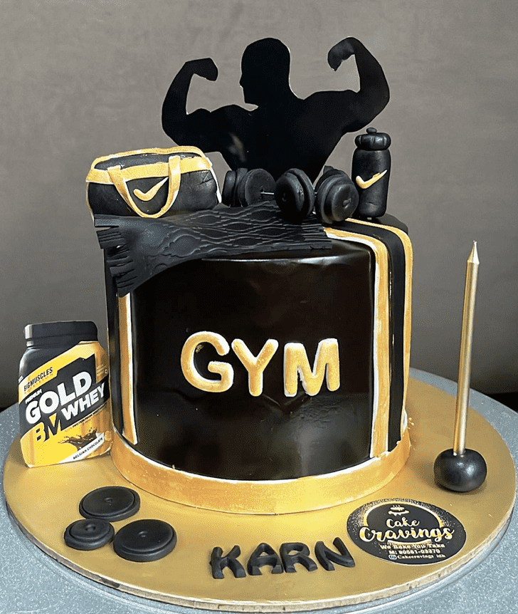 Enthralling Gym Cake