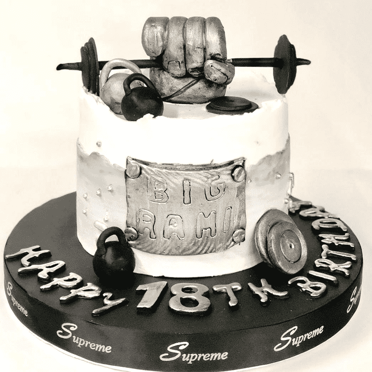 Magnificent Gym Cake