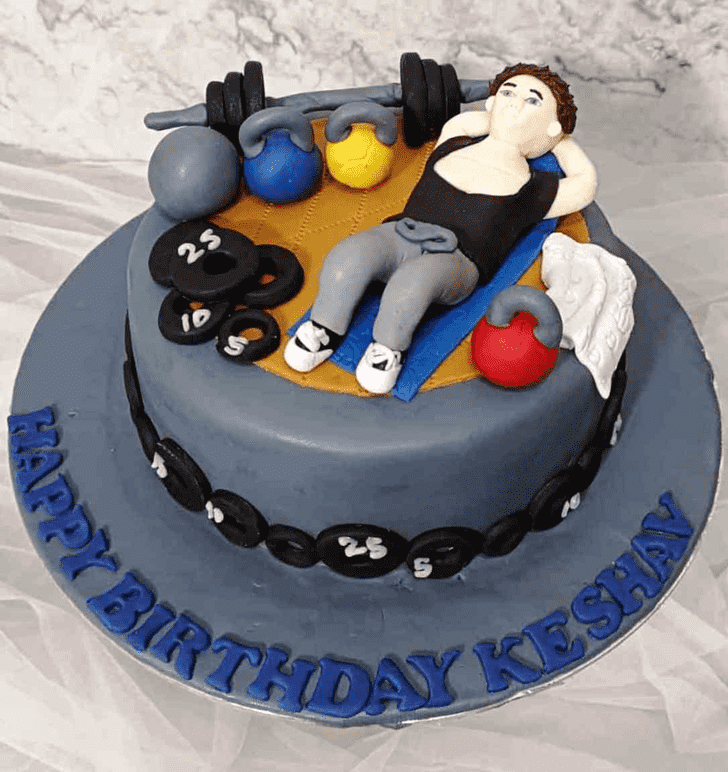 Splendid Gym Cake