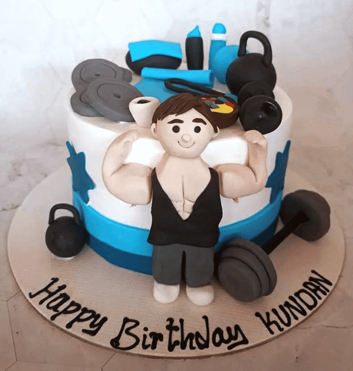 Stunning Gym Cake