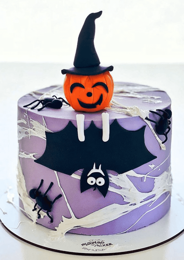 Bewitching Halloween Cake