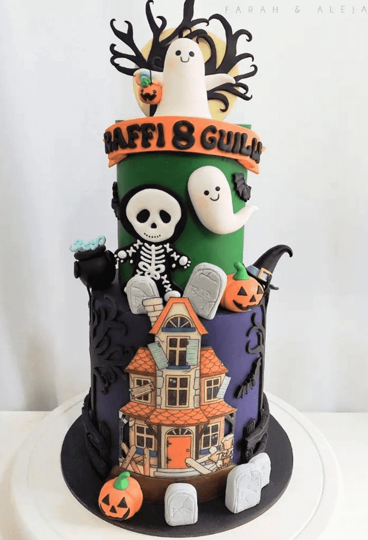 Cute Halloween Cake