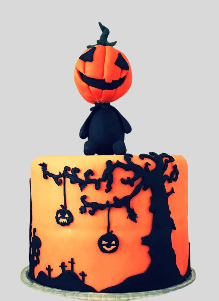 Admirable Halloween Cake Design