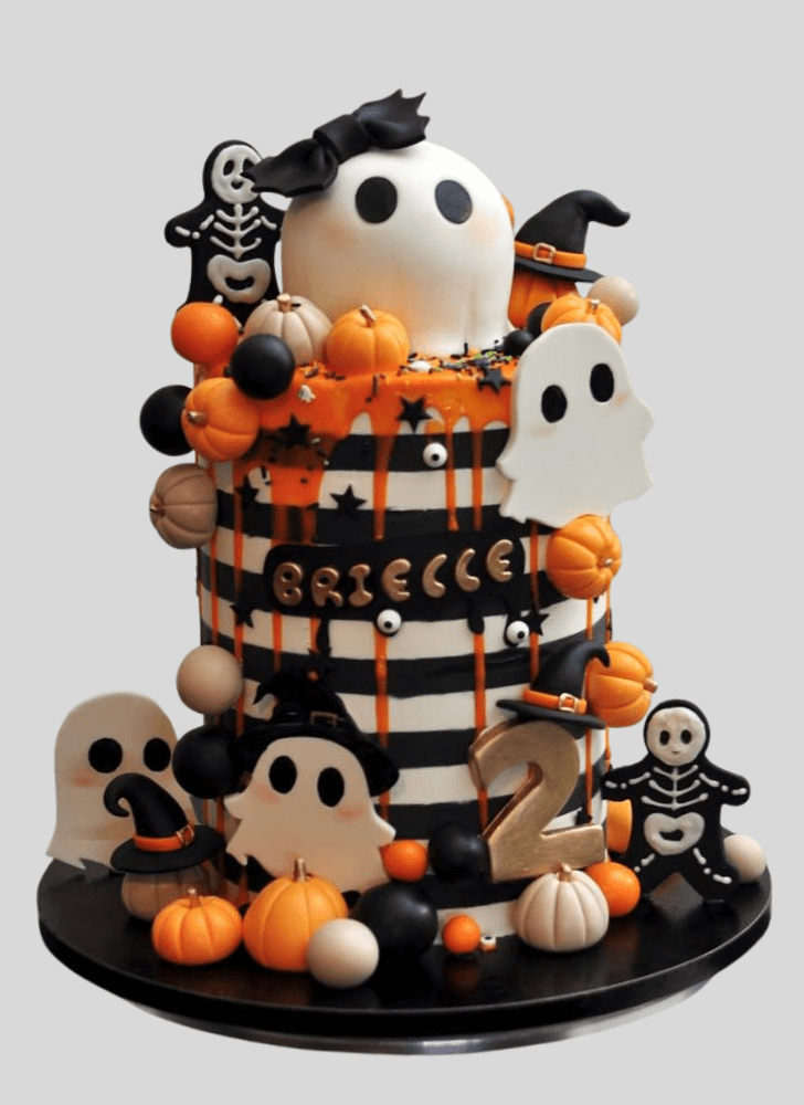Classy Halloween Cake