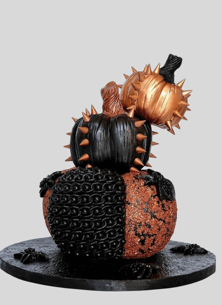 Dazzling Halloween Cake