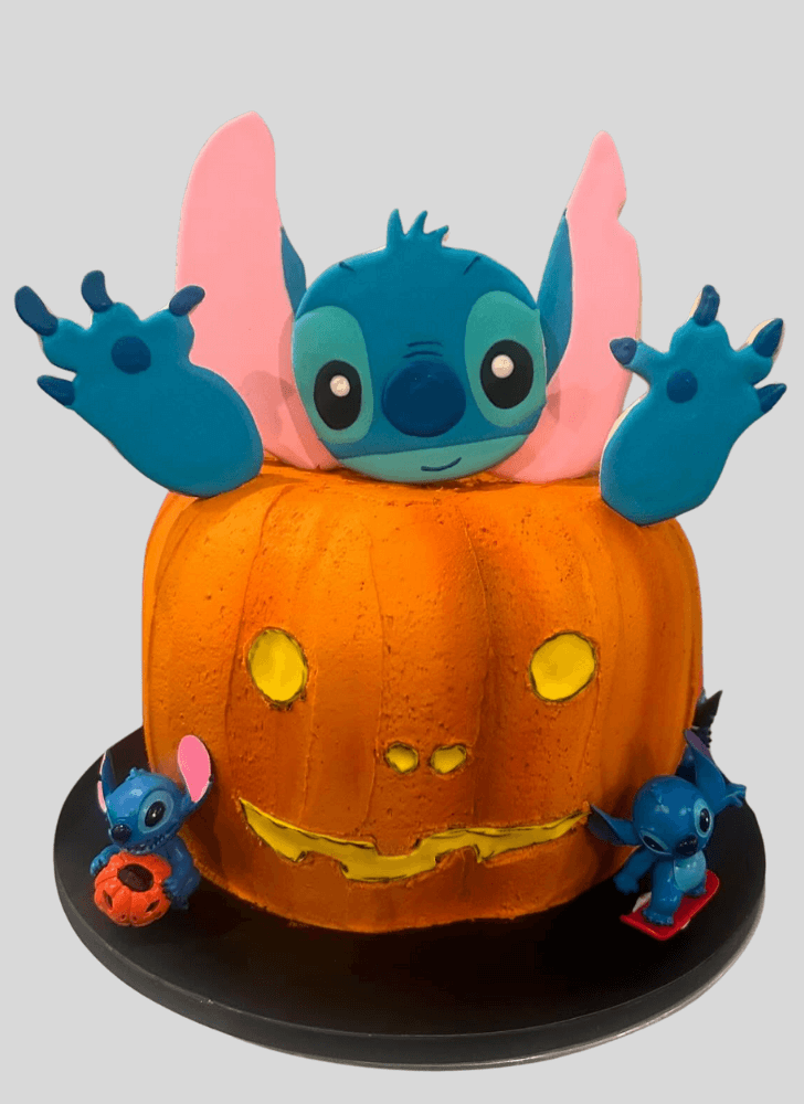 Delightful Halloween Cake