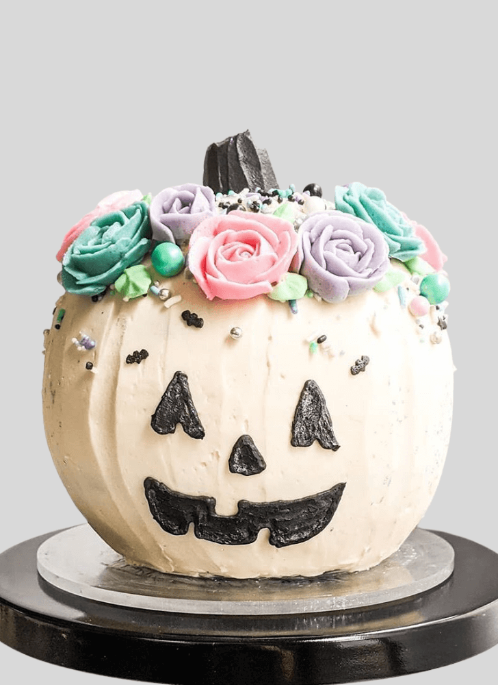 Elegant Halloween Cake
