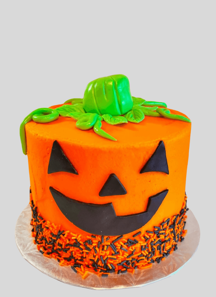 Inviting Halloween Cake