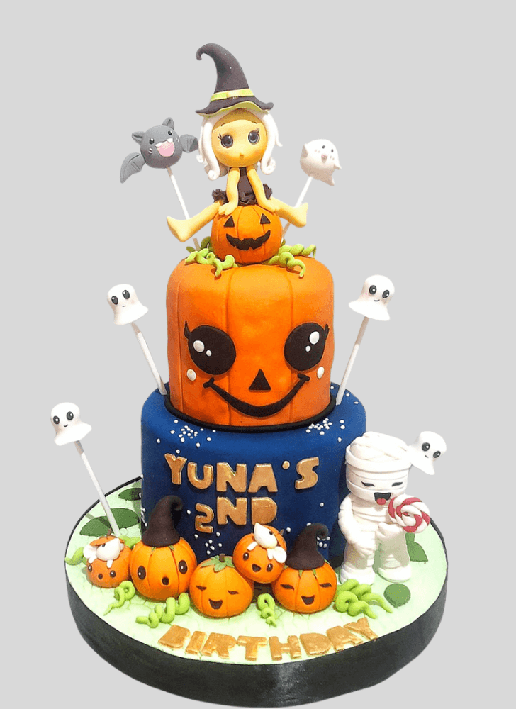 Nice Halloween Cake
