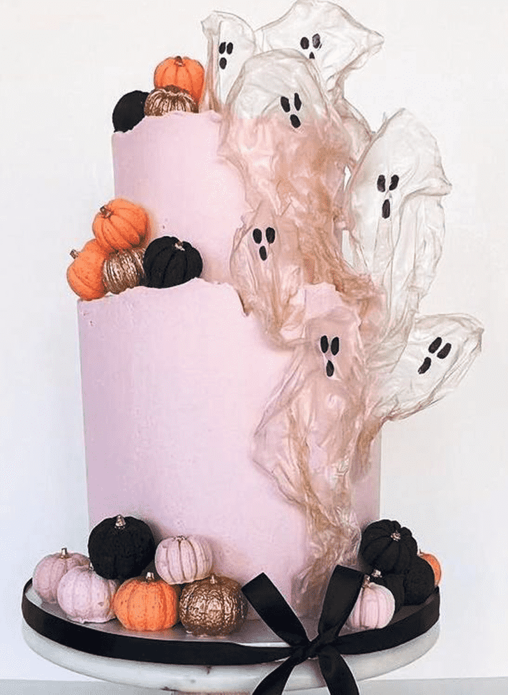 Gorgeous Halloween Ghost Cake