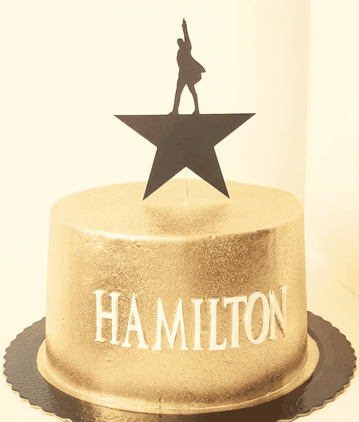 Adorable Hamilton Cake