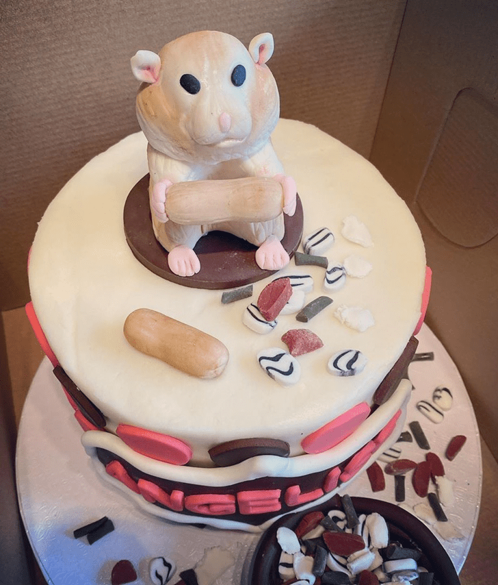 Delightful Hamster Cake
