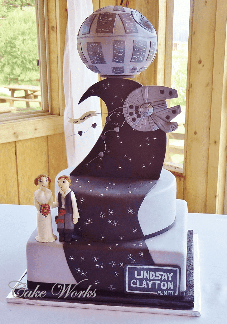 Alluring Han Solo Cake