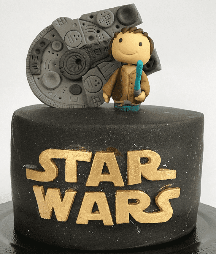 Charming Han Solo Cake