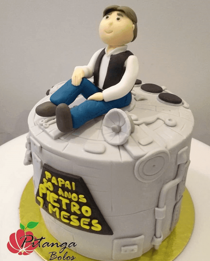 Comely Han Solo Cake