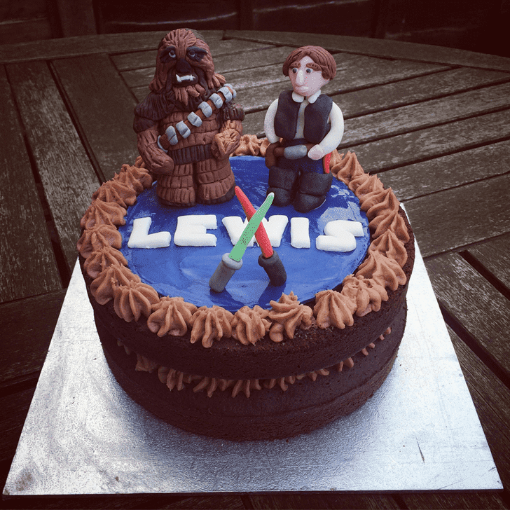 Enthralling Han Solo Cake