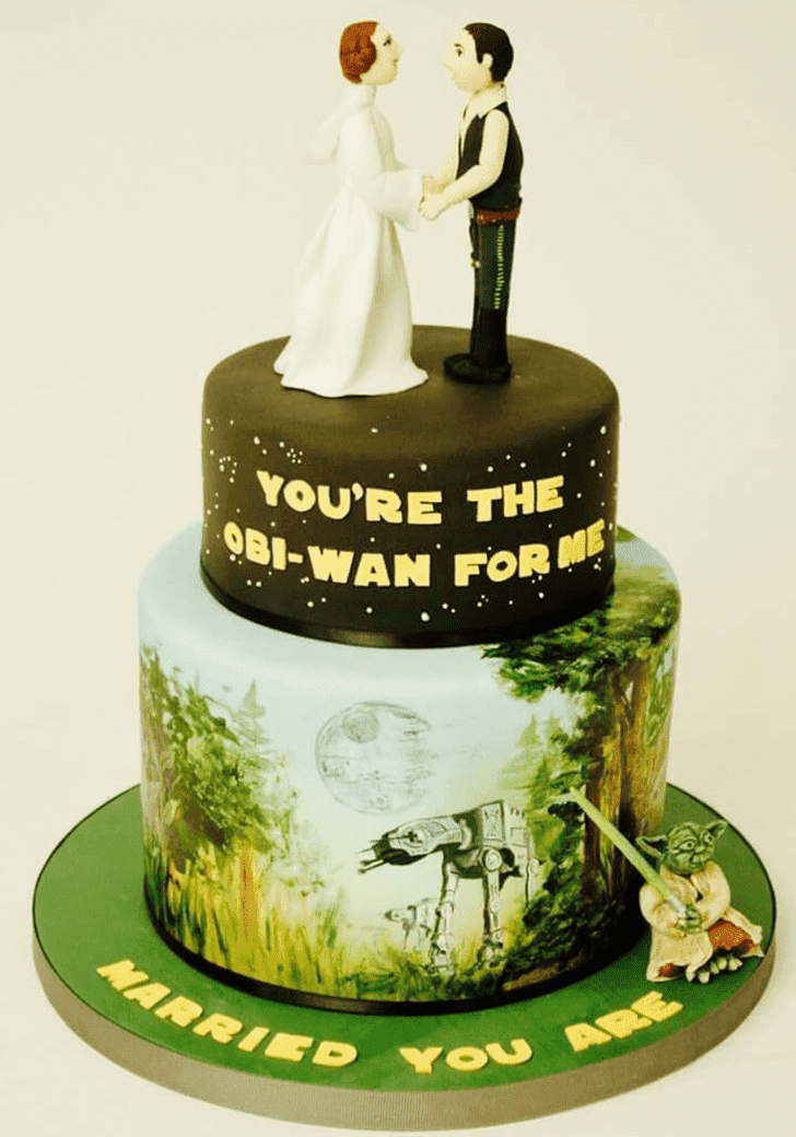 Excellent Han Solo Cake