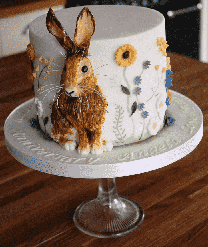 Angelic Hare Cake