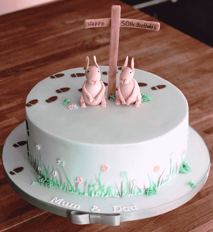 Lovely Hare Cake Design