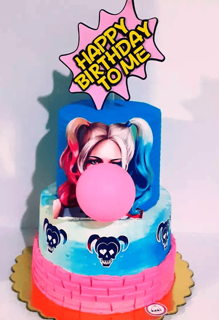 Ravishing Harley Quinn Cake