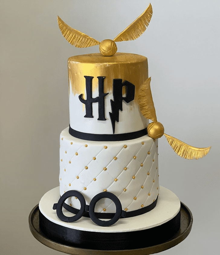 Angelic Harry Potter Cake